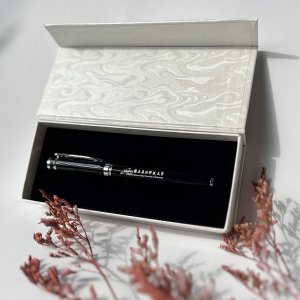 【團購商品，10支起做】北科大經典典雅鋼珠筆禮盒_琴鍵黑