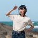 【最後一件S號，售完不補】NTUT索羅亞純棉短T_沙灘白
