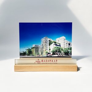 【團購商品，10個起做】北科大校景平板座禮盒
