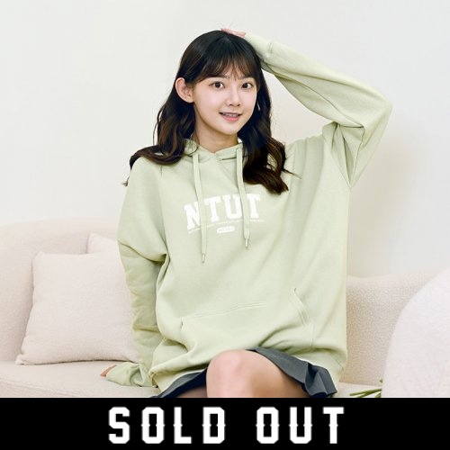 NTUT冰淇淋色落肩帽T_哈密瓜汽水(已完售)