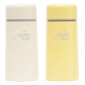 【團購商品，10件起做】NTUT輕巧口袋保溫杯150mL_米白/鵝黃
