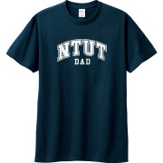 【我們這一家】NTUT北科爸爸短T_深藍