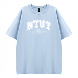 【2025新上市】NTUT好涼的寬版短T_蘇打冰(藍)