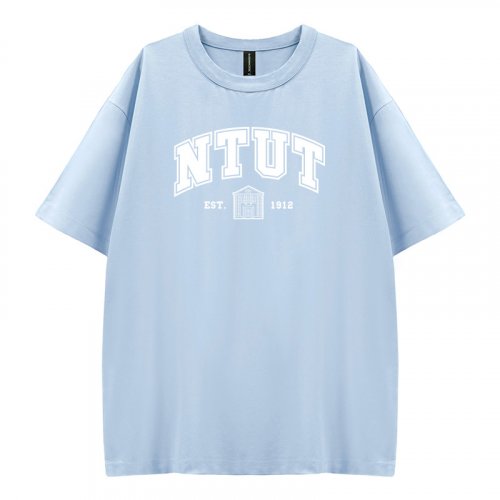 【2025新上市】NTUT好涼的寬版短T_蘇打冰(藍)