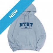 【預購至11/3，11/17陸續出貨】NTUT冬日輕甜系落肩帽T_冰霜藍