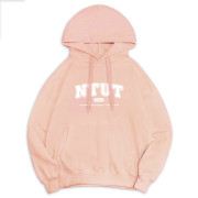 【少量現貨，售完不補】NTUT冬日輕甜系落肩帽T_微糖粉