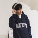 NTUT立體毛巾繡落肩帽T_經典藍 NTUT立體毛巾繡落肩帽T_經典藍