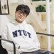 【2025新品上市】NTUT立體毛巾繡落肩帽T_麻花白