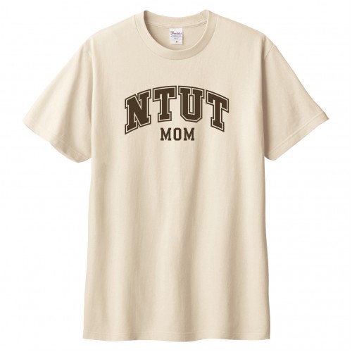【我們這一家】NTUT北科媽媽短T_奶茶色 【我們這一家】NTUT北科媽媽短T_奶茶色