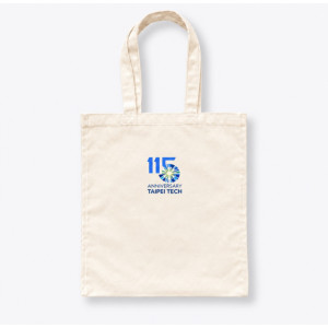 NTUT北科大115週年LOGO帆布側背袋_米白