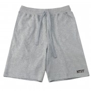NTUT休閒有型棉短褲_灰