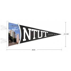 NTUT全彩校景三角旗
