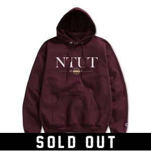CHAMPION美式學院風帽T_ NTUT校慶紀念款。甜酒紅(已完售)