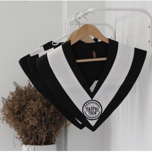 【少量現貨,售完不補】NTUT畢業領巾_白