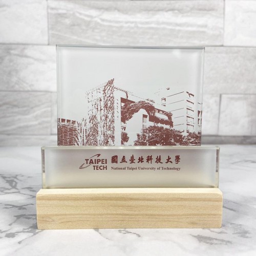 北科校景手機名片座