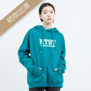 【最後四件S,售完不補】NTUT繪出快樂‧雷諾瓦落肩帽T_海松藍